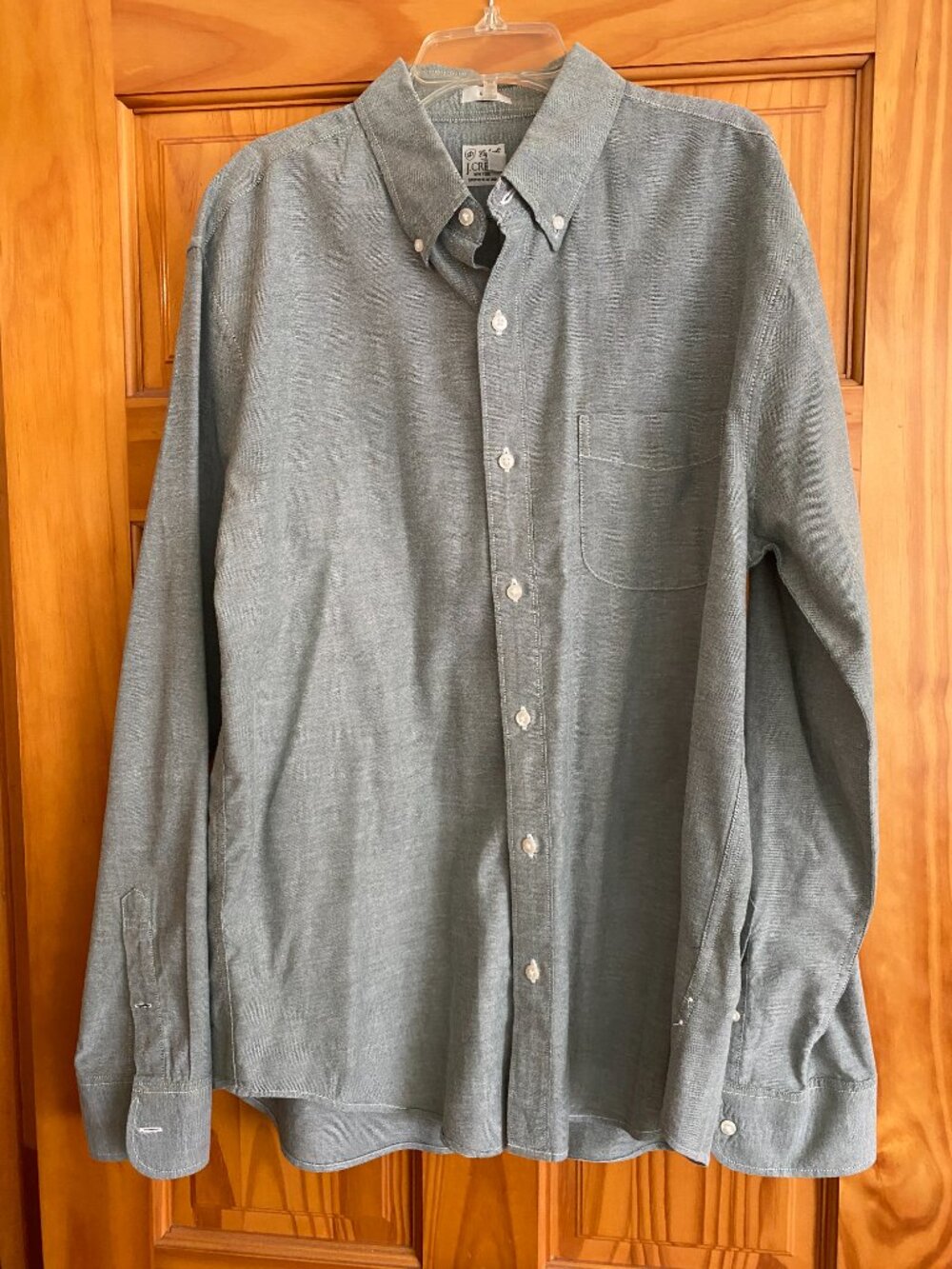 J. Crew Oxford Slim Fit Button Down Size L